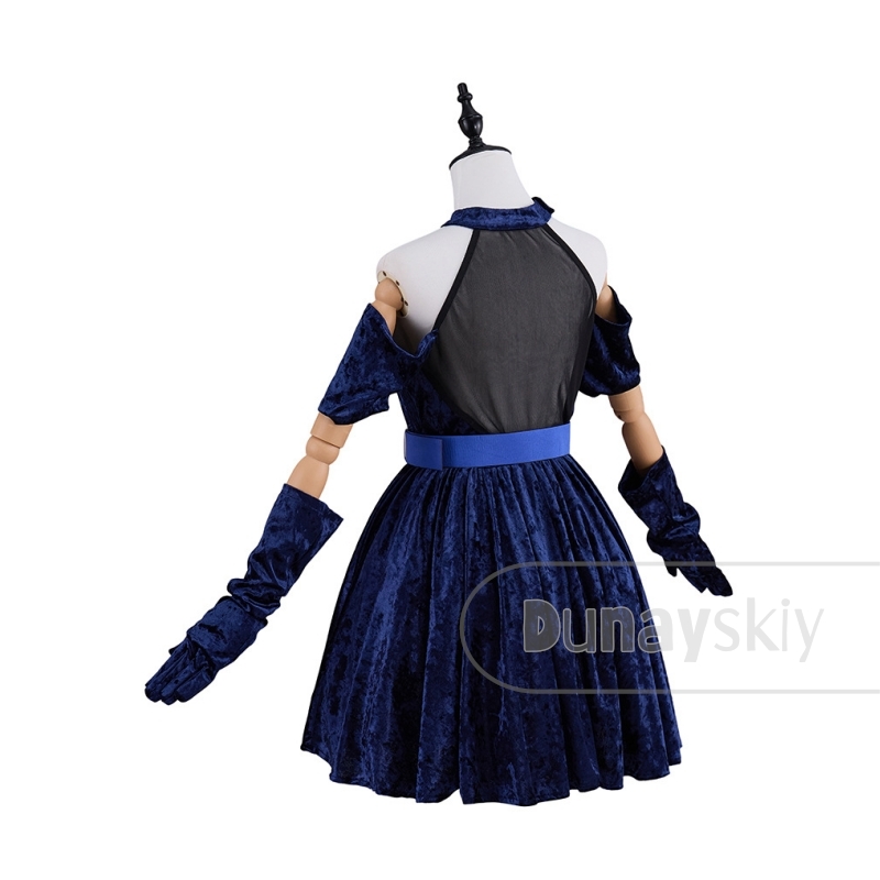 Alien Stage Mizi Cosplay Costu - đánh giá và giá Maxi Dress Halter