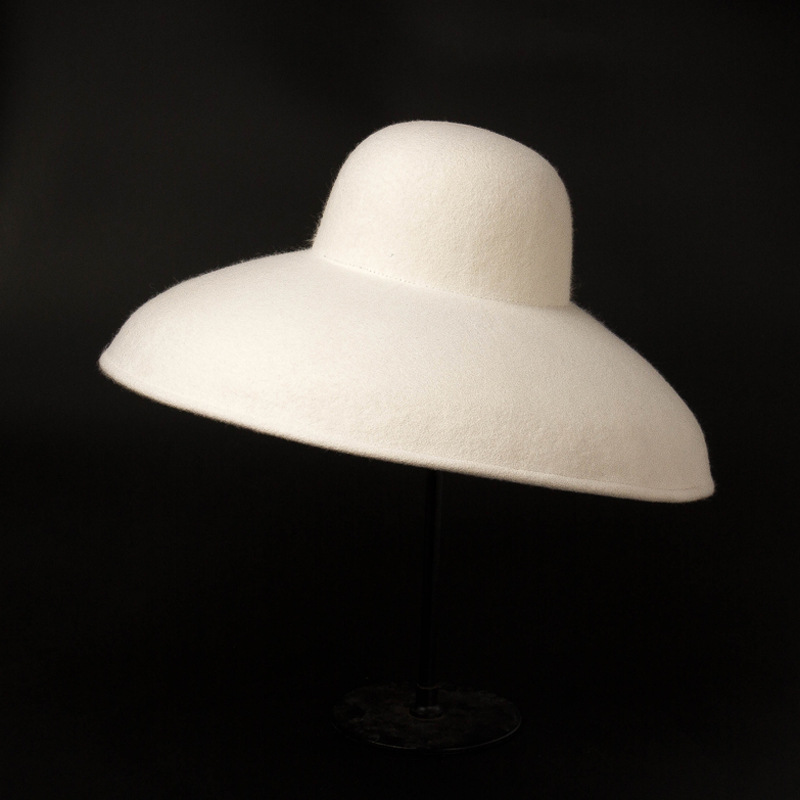 Classical Big Wide Brim Wool F - đánh giá và giá Hat Floppy Wide