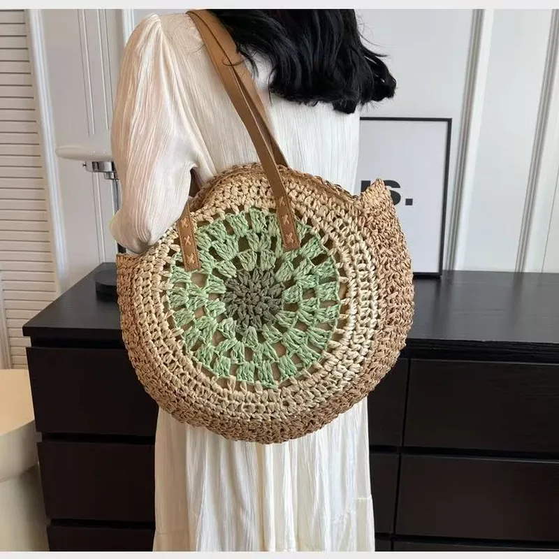 Straw Beach Tote Bag Handwoven - đánh giá và giá Tote Bag Beach