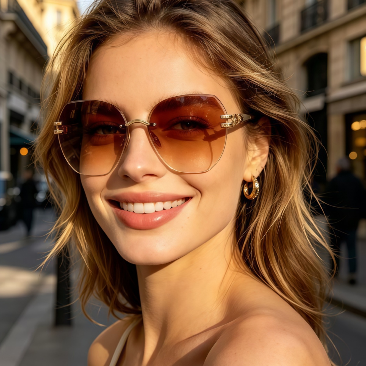 Thin Cat Eye Sunglasses Euro F - đánh giá và giá Sunglasses Cat Eye