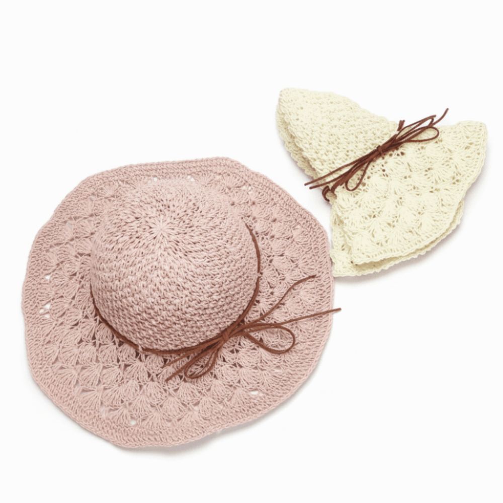 Handwoven Crochet Straw Hat Wi - đánh giá và giá Hat Floppy Wide