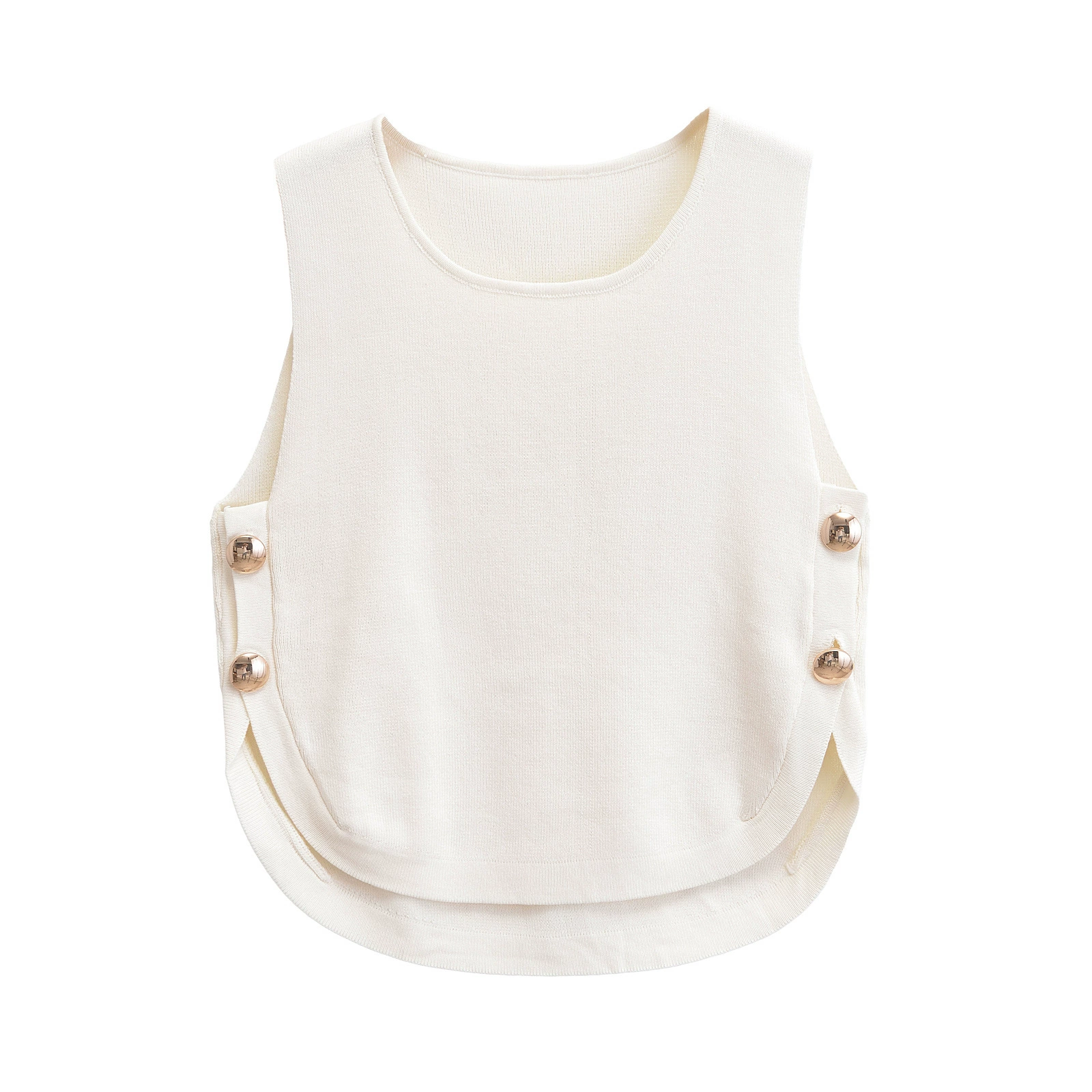2025   Women's  Chic  Sleevele - đánh giá và giá Crop Top Crochet