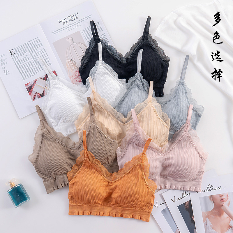 3D Sexy Lingerie Seamless Spor - đánh giá và giá Bralette Triangle Set