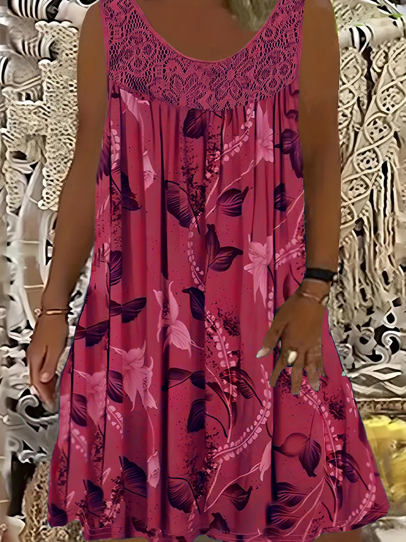Plus size women's sleeveless r - đánh giá và giá Romper Floral Print
