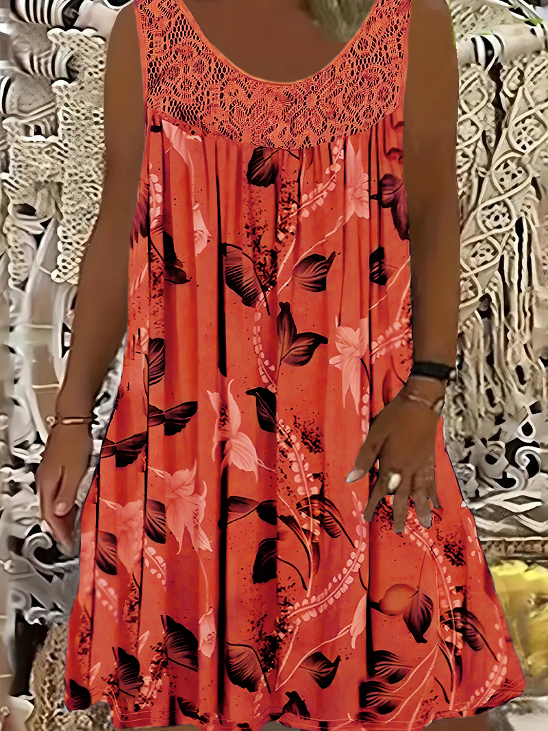 Plus size women's sleeveless r - đánh giá và giá Romper Floral Print