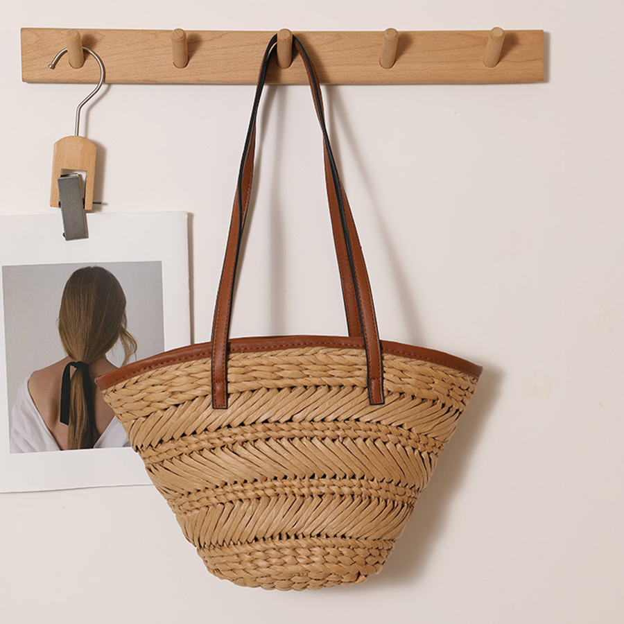 Summer Basket Straw Bags for W - đánh giá và giá Crochet Bag Raffia