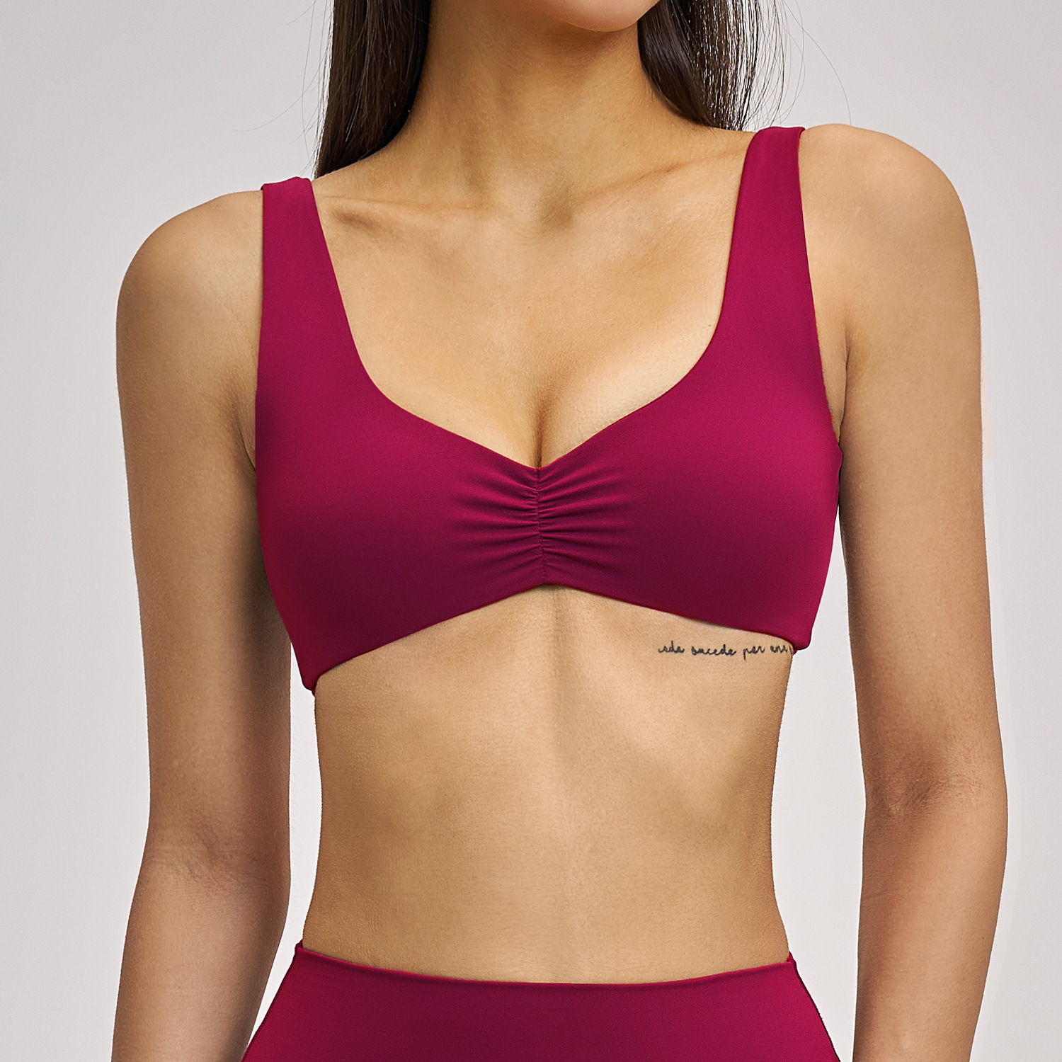 Sports Bra Women Top Push Up F - đánh giá và giá Bralette Triangle Set