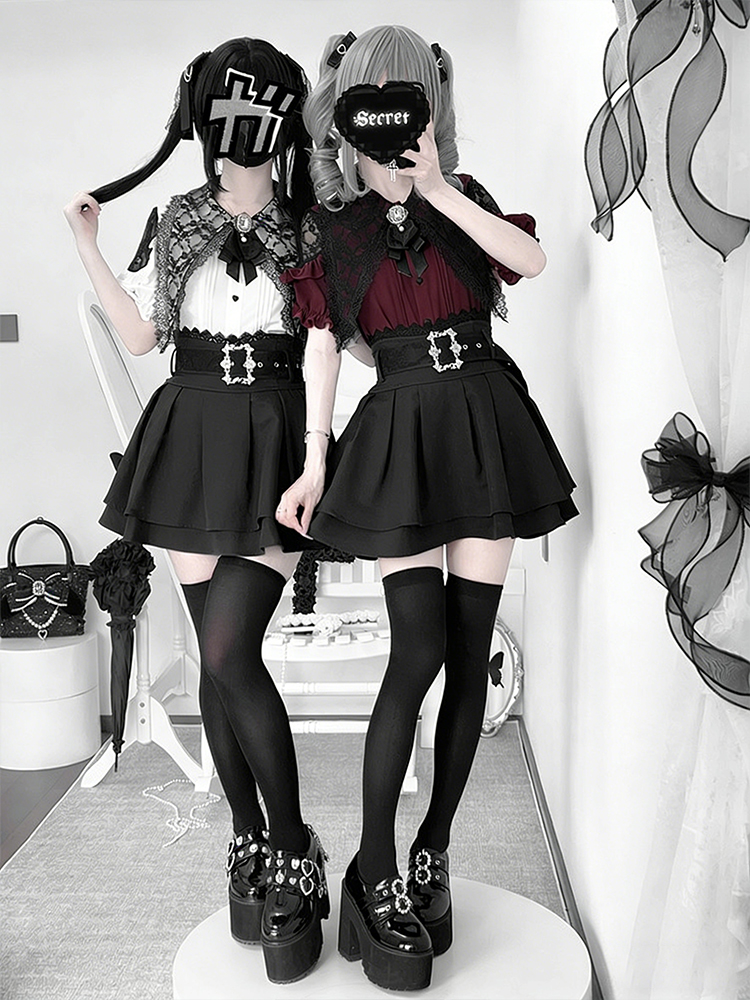 Gothic Style Shoulder Bared Sh - đánh giá và giá Blouse Off Shoulder