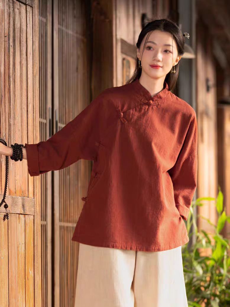 New Chinese Style Loose Long S - đánh giá và giá Linen Pant Wide