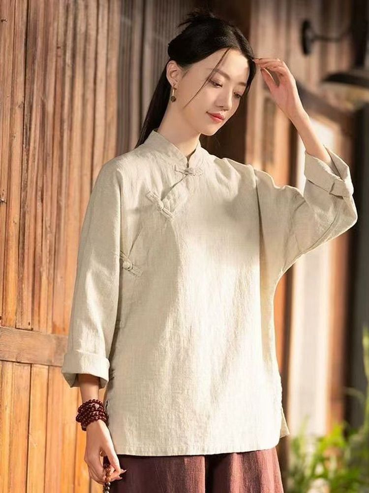 New Chinese Style Loose Long S - đánh giá và giá Linen Pant Wide