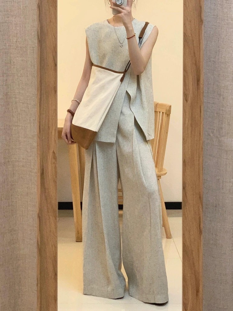 Summer Women's Cotton Linen As - đánh giá và giá Linen Pant Wide