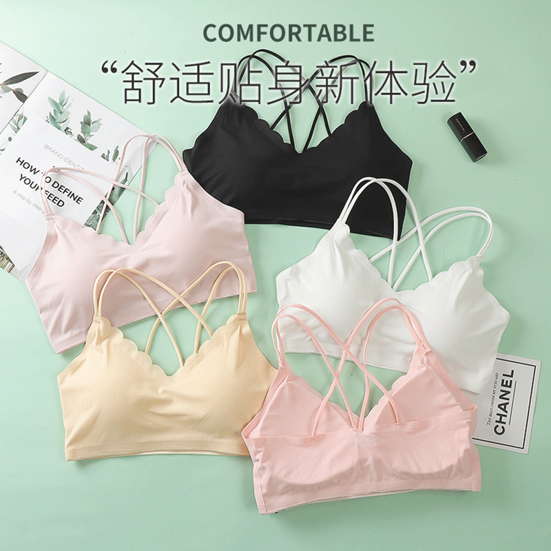 3D Sexy Lingerie Seamless Spor - đánh giá và giá Bralette Triangle Set