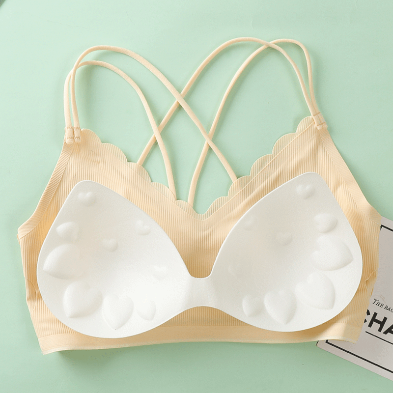 3D Sexy Lingerie Seamless Spor - đánh giá và giá Bralette Triangle Set
