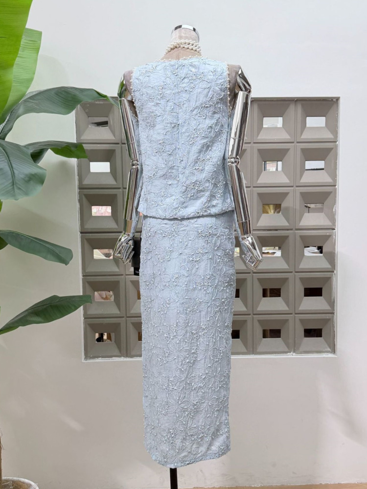 DFDG Women 2026 Spring Summer  - đánh giá và giá Midi Skirt Floral