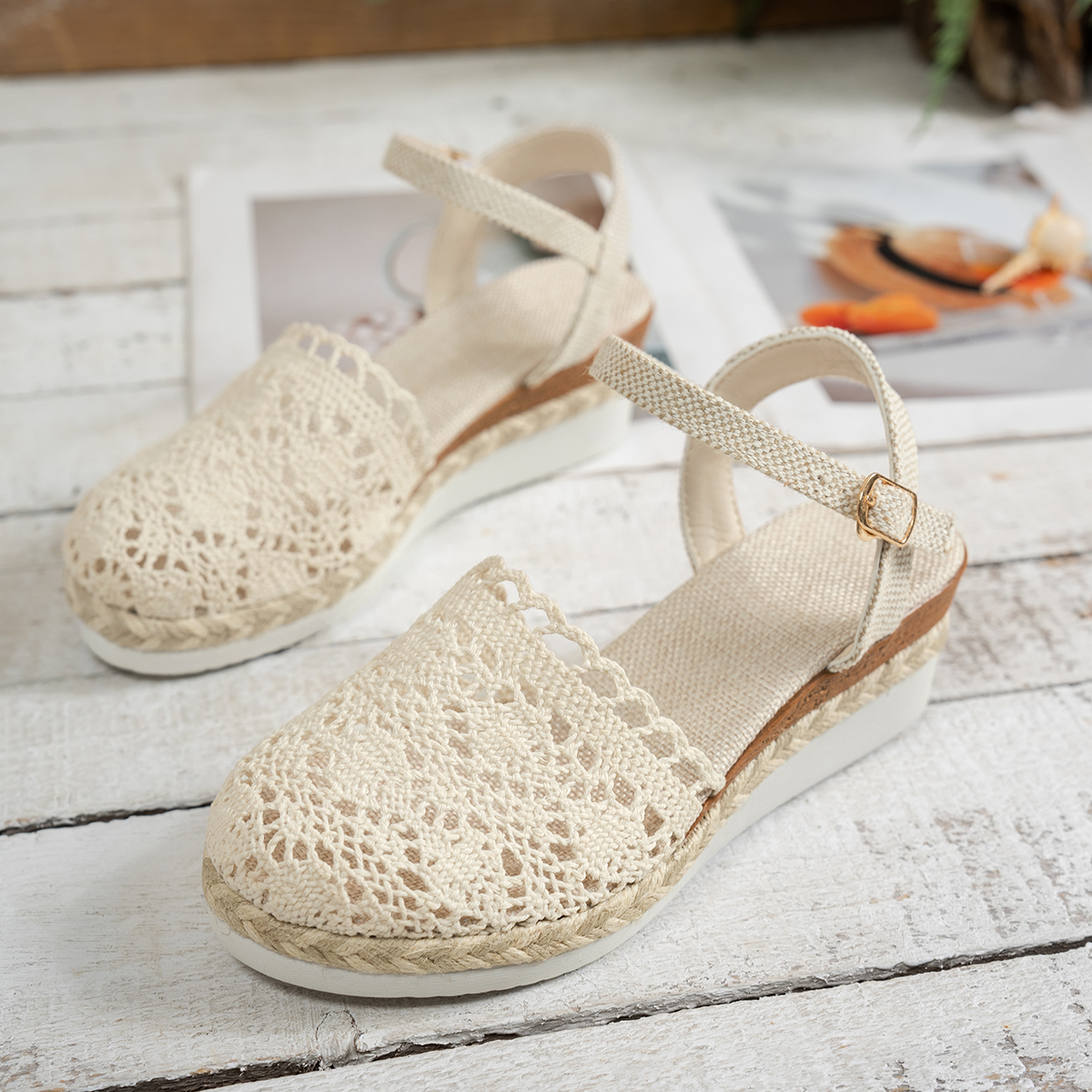 Women Wedge Sandals 2025 Summe - đánh giá và giá Wedge Espadrille Women