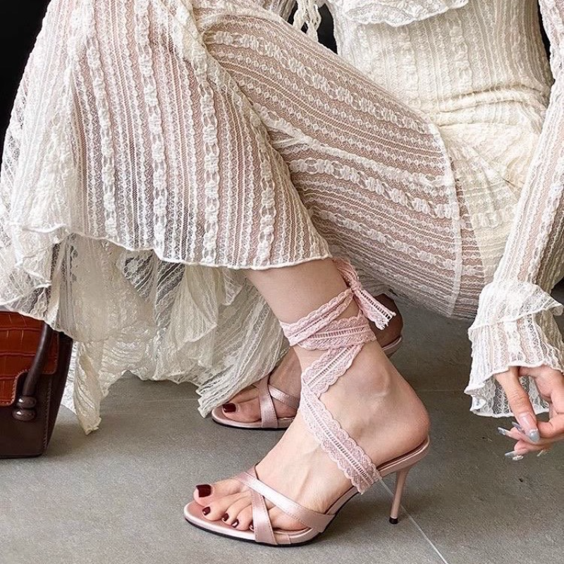 2026 New Pointed Head Strappy  - đánh giá và giá Sandal Strappy Heeled