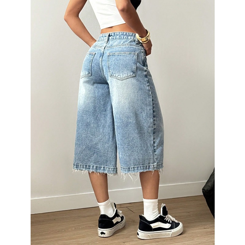 2026 Women's Fashion Frayed He - đánh giá và giá Shorts Denim Frayed