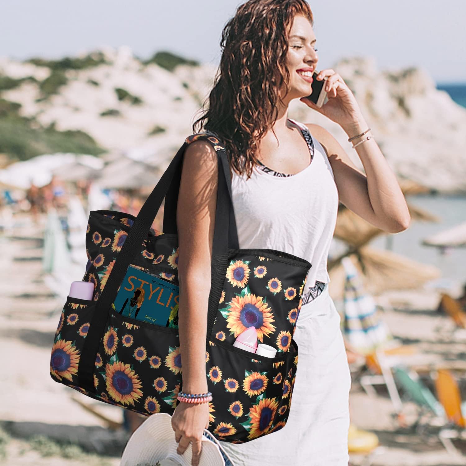 Large Beach Tote Bag for Women - đánh giá và giá Tote Bag Beach