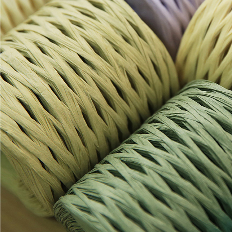 200m Natural Raffia Straw Yarn - đánh giá và giá Crochet Bag Raffia
