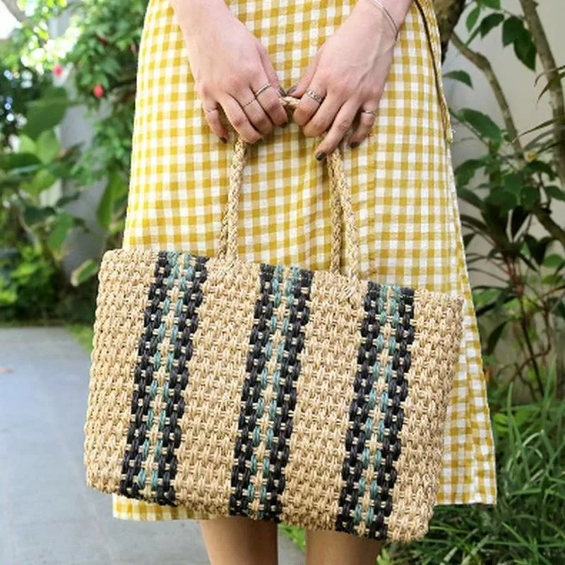 Straw Tote Bag Women One-Shoul - đánh giá và giá Tote Bag Beach