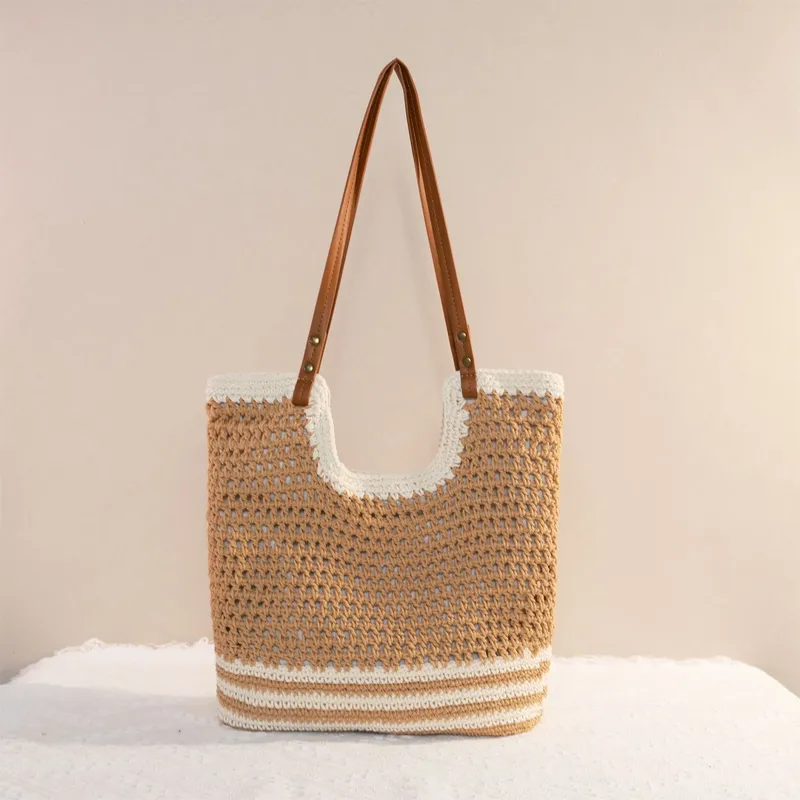 Women's large-capacity hand-wo - đánh giá và giá Tote Bag Beach