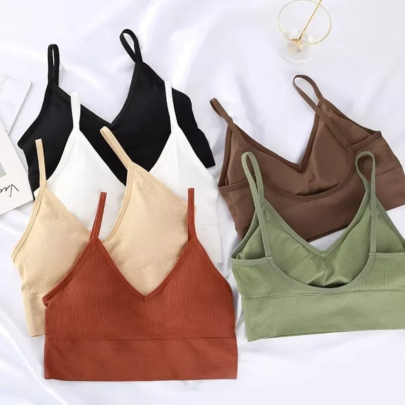 Seamless Women Push Up Bra Bea - đánh giá và giá Bralette Triangle Set