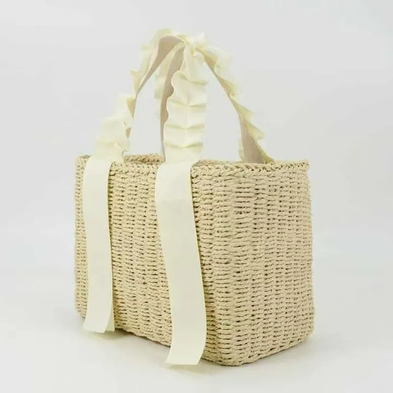 Straw Woven Handbag Summer Vac - đánh giá và giá Tote Bag Beach