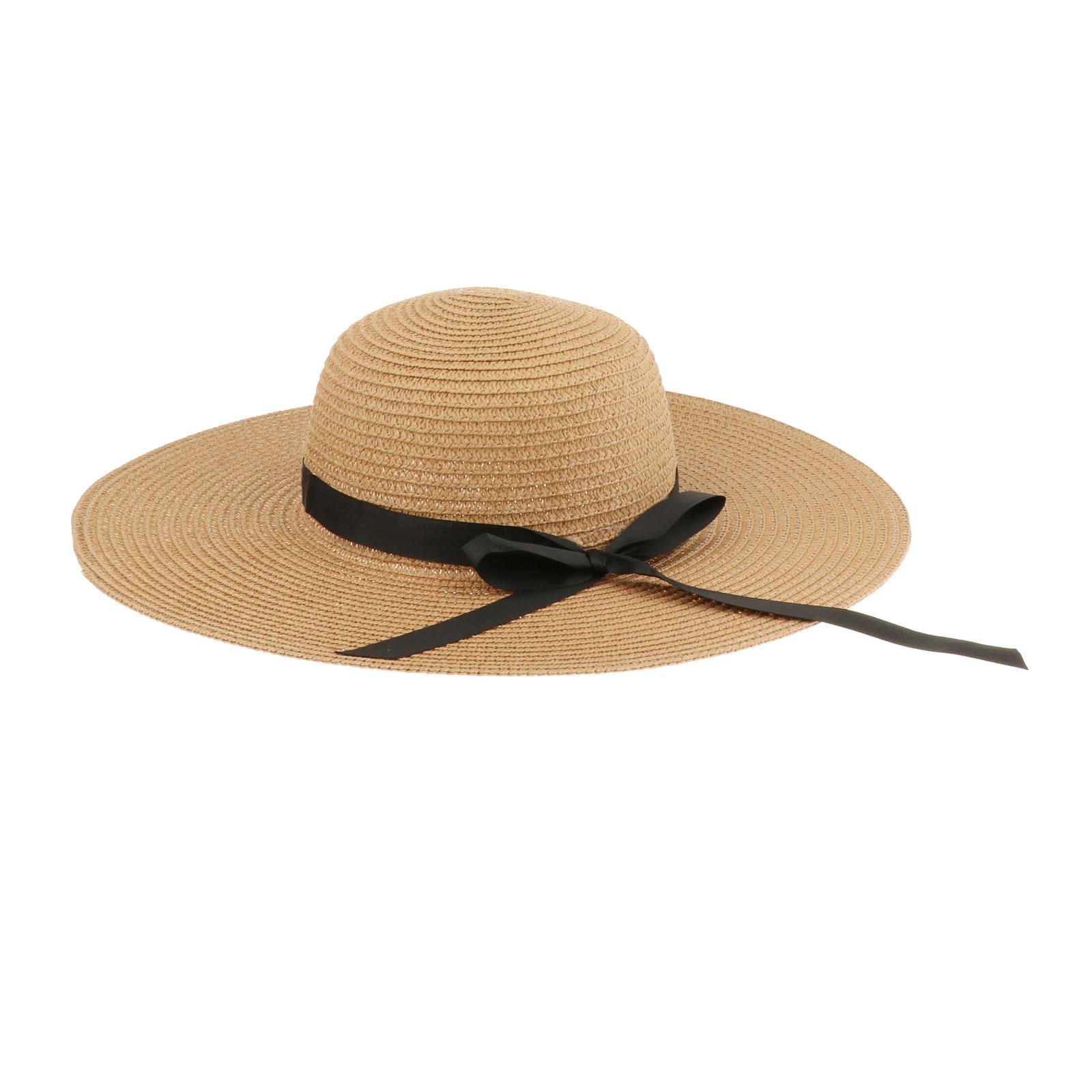 Women Wide Brim Straw Sun Hat  - đánh giá và giá Hat Floppy Wide