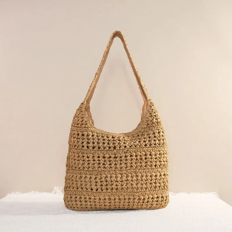 Hollow Straw Handwoven Tote Ba - đánh giá và giá Tote Bag Beach