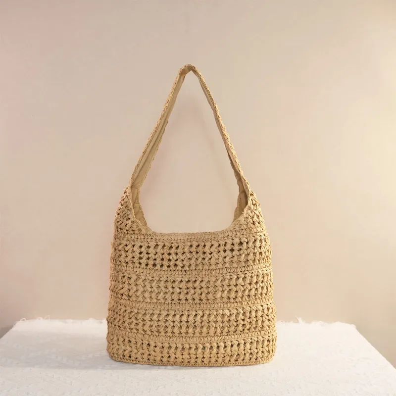 Hollow Straw Handwoven Tote Ba - đánh giá và giá Tote Bag Beach