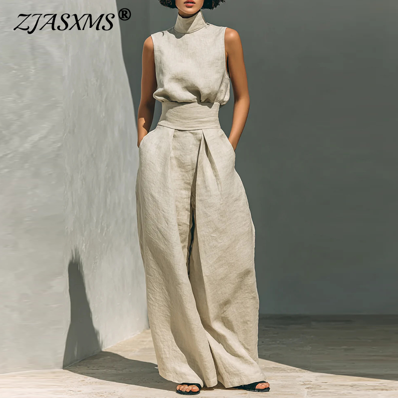 Vintage Solid Cotton Linen Sui - đánh giá và giá Linen Pant Wide