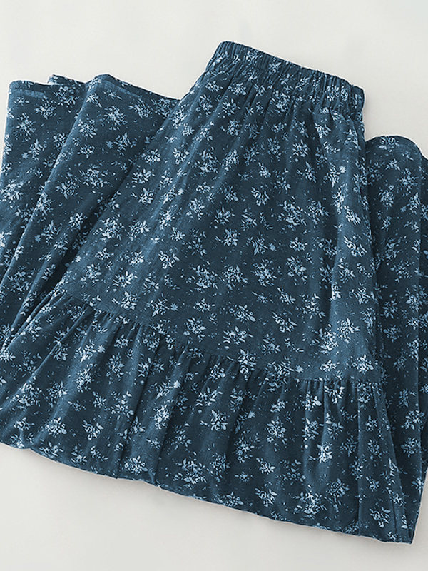 High Waist Floral Print Midi S - đánh giá và giá Midi Skirt Floral