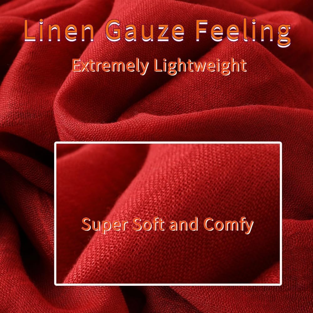 Lightweight Gauze Linen Feelin - đánh giá và giá Linen Dress Wrap